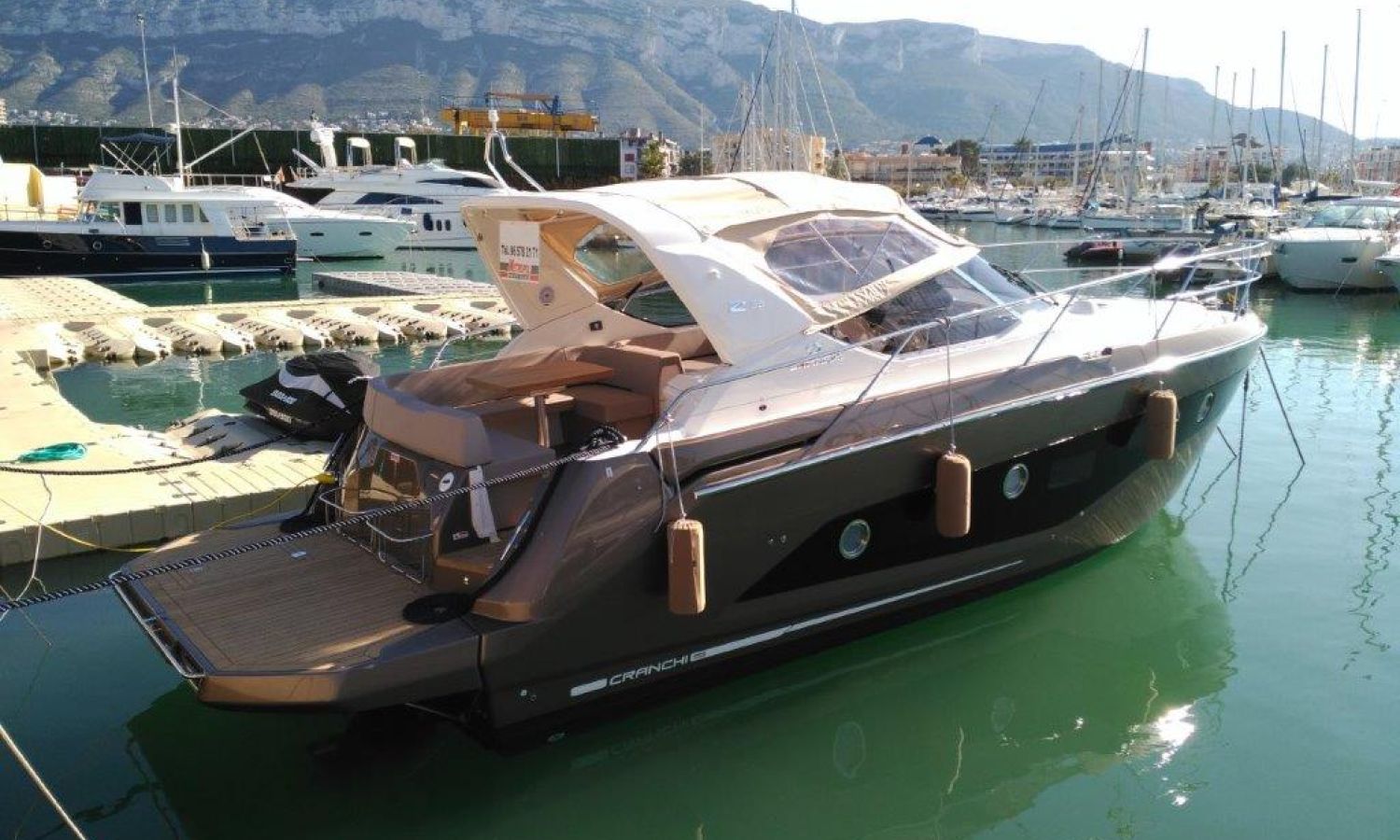 ¡ENTREGA DE UNA CRANCHI Z 35 NUEVA EN DÉNIA!